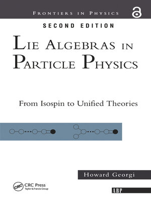 cover image of Lie Algebras In Particle Physics
